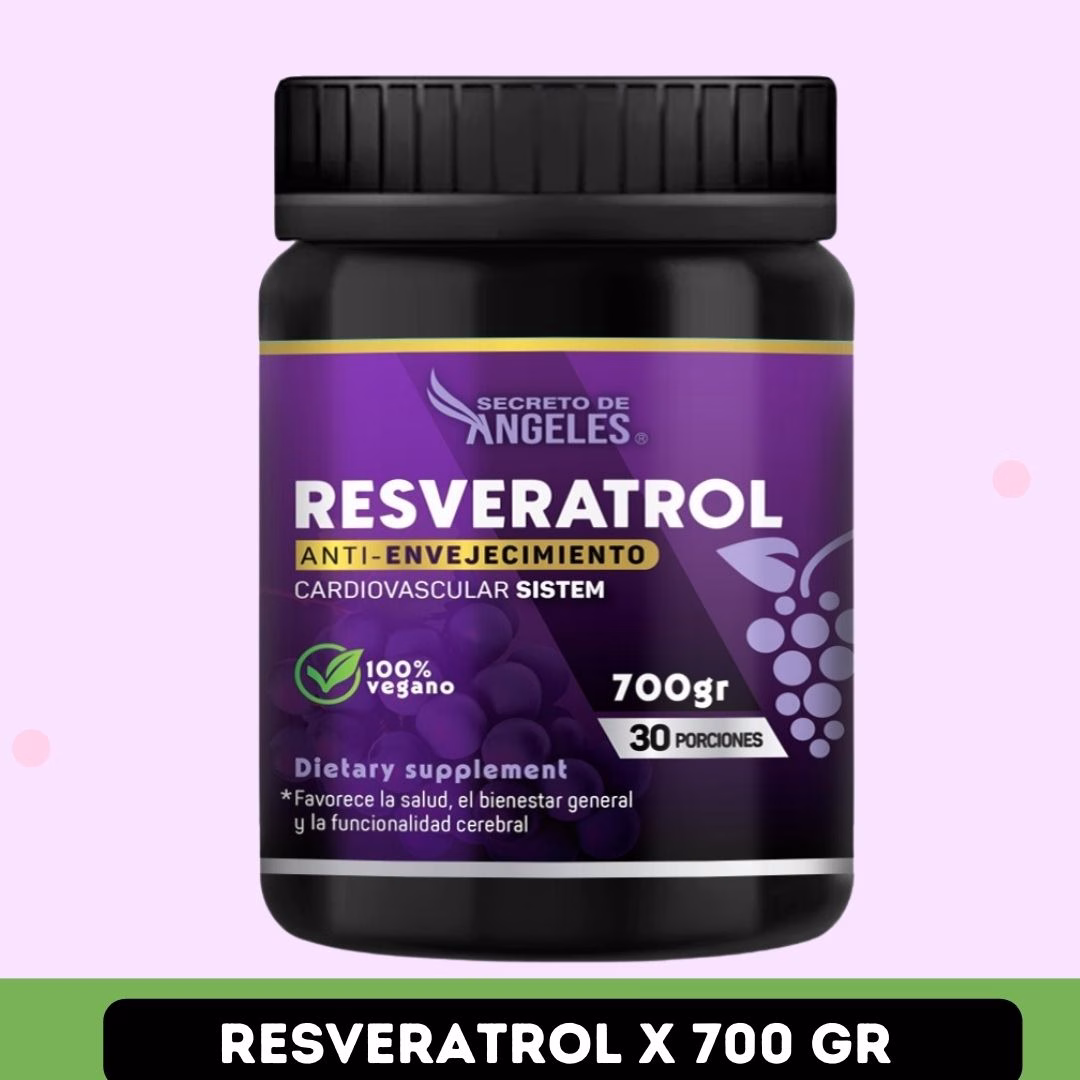 RESVERATROL X 700 GR SECRETO DE ANGELES