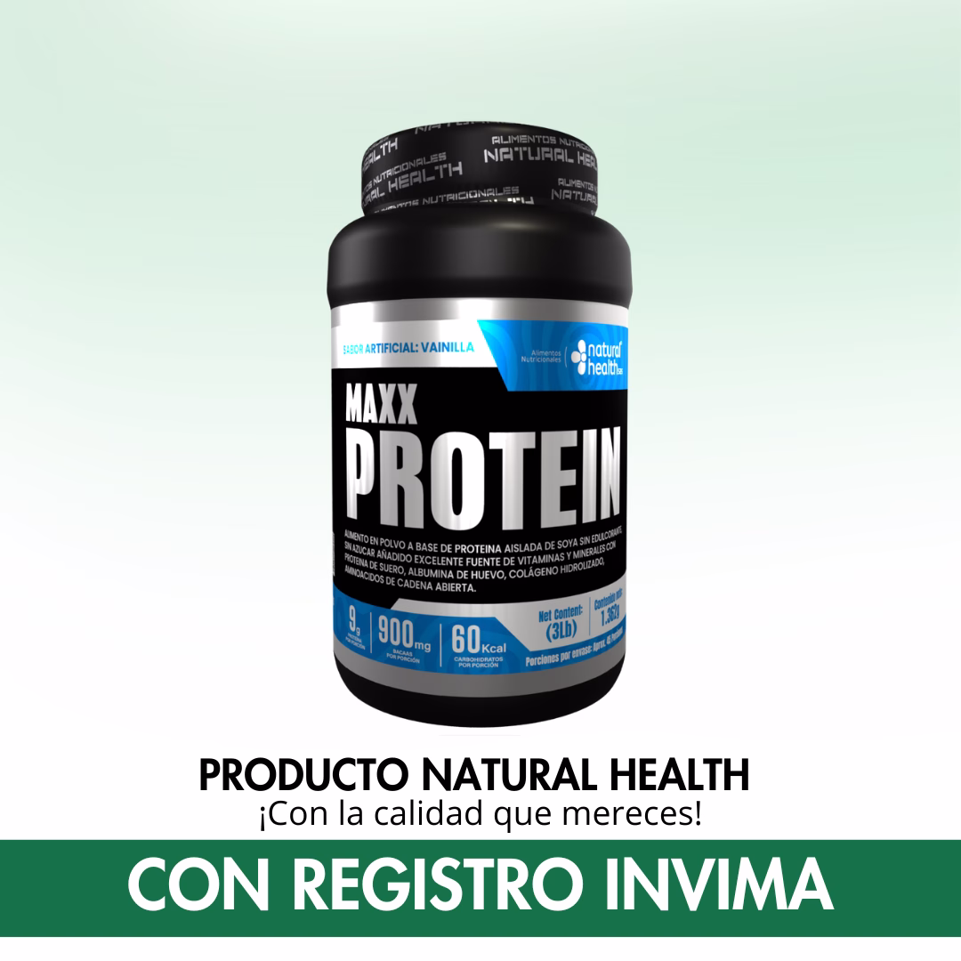 Maxx Protein proteina gimnasio INVIMA